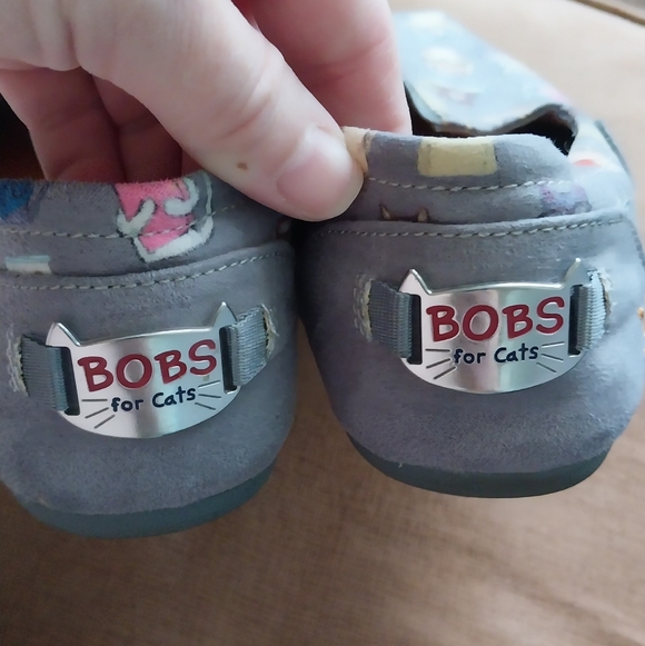 Adorable Cat-themed Bobs From Skechers Shoes Excellent Condition - Picture 7 of 7